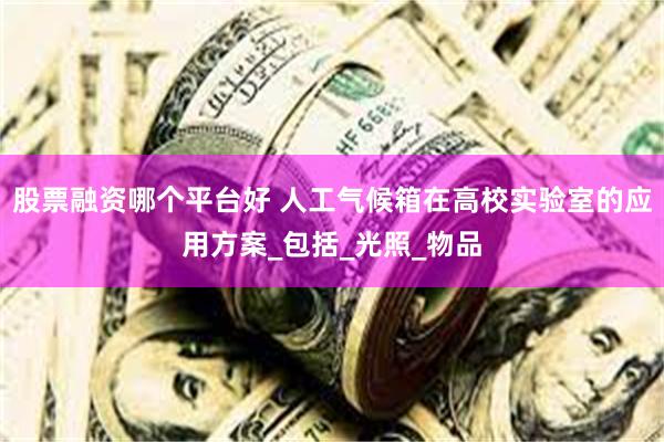 股票融资哪个平台好 人工气候箱在高校实验室的应用方案_包括_光照_物品