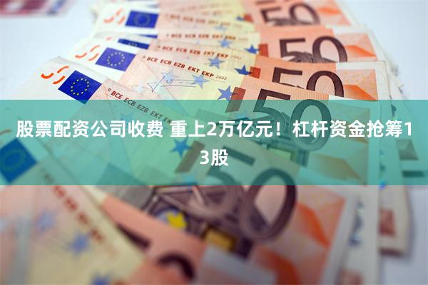 股票配资公司收费 重上2万亿元！杠杆资金抢筹13股